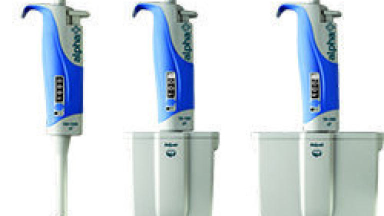 alpha+ Pipettes - Launching at Medica 2014