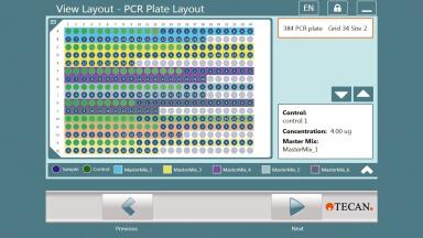 Easy PCR set-up with TouchTools™ PCR Wizard