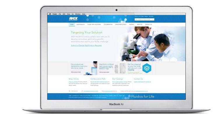 New Website featuring Instrument and Laboratory Fluidic Path Solutions Launched