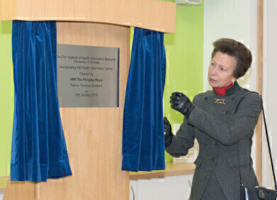 HRH The Princess Royal Opens Health Informatics Institute
