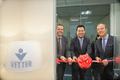 Vetter Announces Opening of Office to Support Growing Asian Healthcare Market
