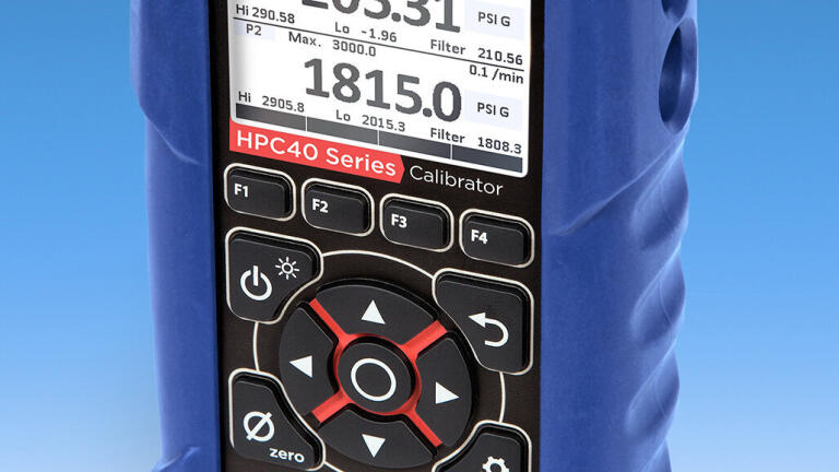 Handheld Pressure Calibrator for Process Control Delivers Lab Accuracy in Field Use