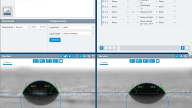 A Novel Dosing Solution for Extremely Fast Surface Free Energy Measurements