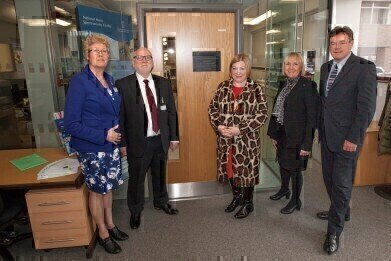 Science Minister Opens Refurbished MS Facility at Swansea
