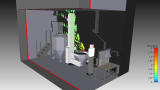Airflow Dynamics Simulation Used To Optimise Downflow Booth and Workstation Design