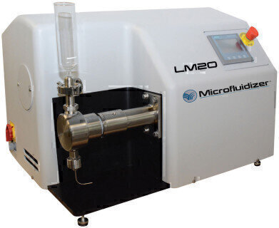 New Microfluidics LM20 High Shear Fluid Processor now Available
