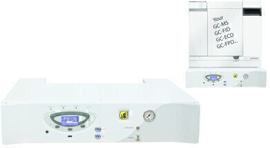 The 'space-saver' FID Station gas generator from LNI Schmidlin
