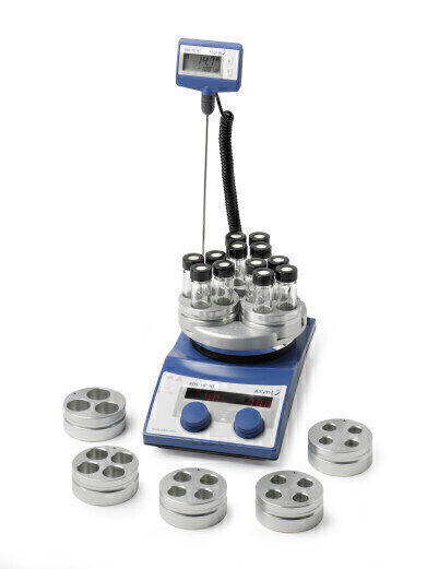 Precisely Controlled Heated/Stirred Experiments in Vials

