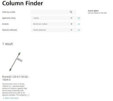 Ion Chromatography – Which Column for Which Application?
