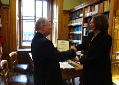 Royal Microscopical Society President's Medal Winner
