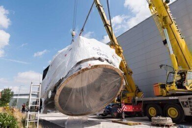 New Vacuum Chamber Ramps up UK Space Test Facilities