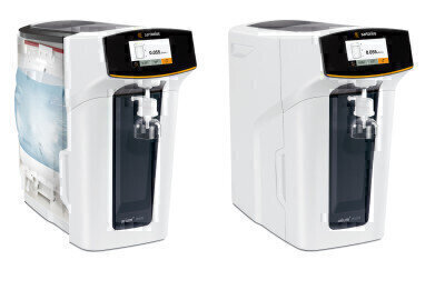 arium® mini: Ultrapure Water System with Unique Bagtank Technology