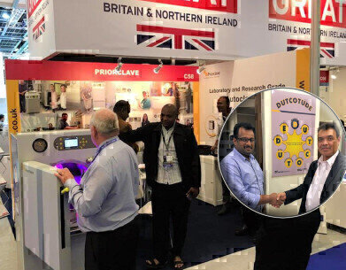 Priorclave Draws in Visitors at Medlab Exhibition