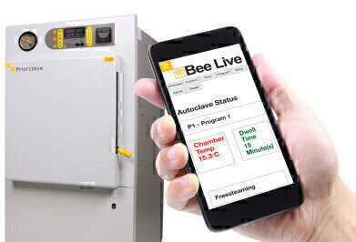 Wi-Fi Connectivity Added to Laboratory Autoclaves and Research Sterilisers