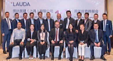 Lauda Celebrates Ten Years in China