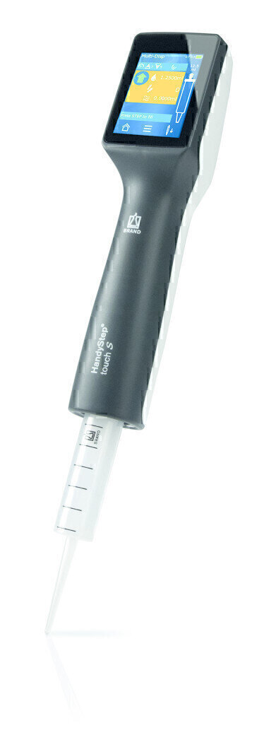 First Repetitive Pipette with Touchscreen Operation Announced