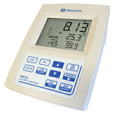 MW151 - pH/ORP/Temp GLP Logging Bench Meter