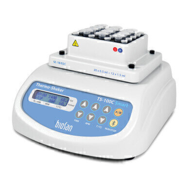 New Programmable Thermo-Shaker with Cooling for Microtubes and PCR Plates