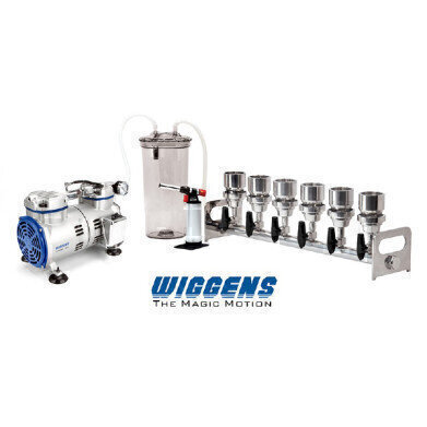 Vacuum Filtration Systems with Piston Pumps