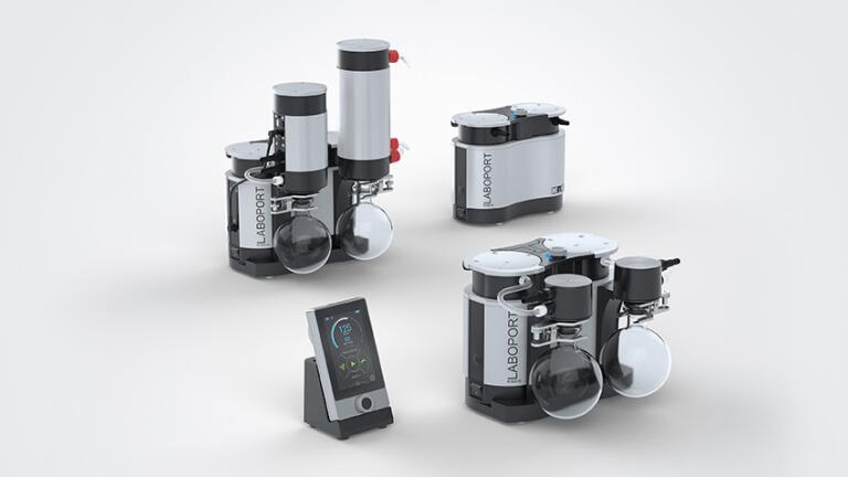 Unique Design for Lab Life –  KNF Laboport® Vacuum Pumps & Systems