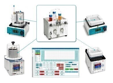 Flexible Flow Chemistry System with High-Performance Modules