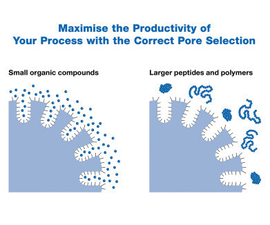 Maximise the Productivity of Your Process with the Correct Pore Selection
