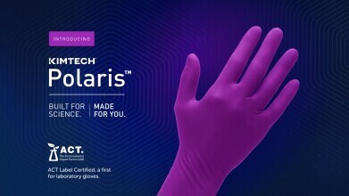Kimtech™ Polaris™ nitrile glove earns ACT Label from My Green Lab®