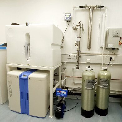 Custom ultrapure water system enhances biotechnology research capacity