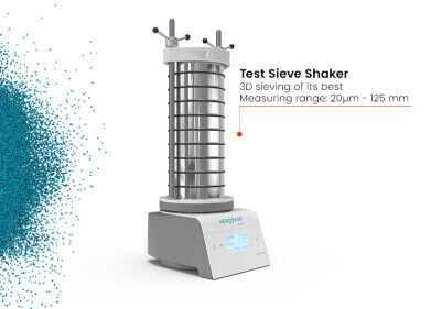 Precision, function and reliability - the modern and easy-to-operate EML 200 test sieve shaker