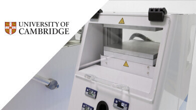 Cambridge enhances research facilities with advanced laboratory press