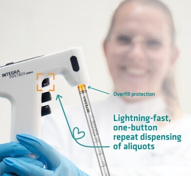 Introducing the PIPETBOY GENIUS serological pipet controller with repeat dispense capability