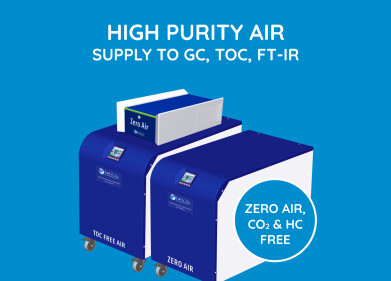 Generate high purity air on-demand for your analytical instruments