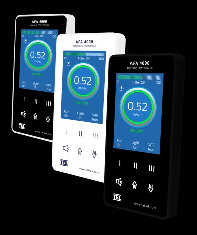 Airflow controller and monitors with integrated gas sensor promote lab safety