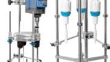 Overhead stirrer system with active temperature control