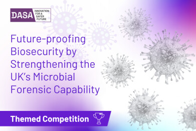 Enhancing UK biosecurity: Ministry of Defence launches £1 million competition to augment microbial forensics capability