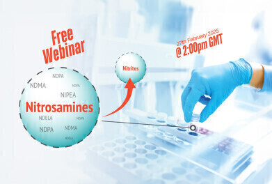 Free webinar: Detecting unexpected nitrosamine contamination