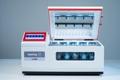 An alternative solution to rotary evaporators for solvent evaporation