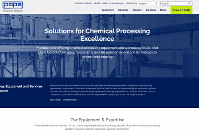 Pope Scientific - Customer Service