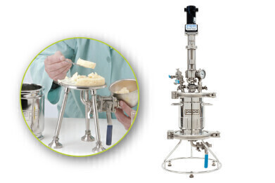 Pope Scientific – Benchtop Nutsche Filter Dryer