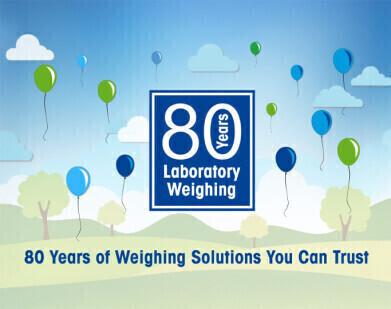 METTLER TOLEDO Celebrates 80 Years of Laboratory Weighing