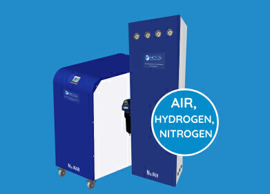 How to secure Hydrogen or Nitrogen supply plus Air for GC and LC-MS?