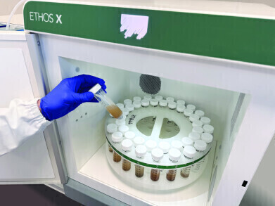 Microwave assisted extraction for PFAS analysis - new application note