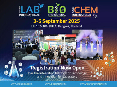 Pre-registration now open for Thailand LAB INTERNATIONAL 2025