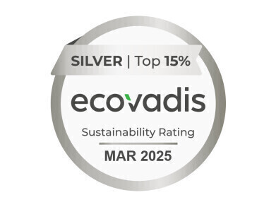 EcoVadis silver medal recognises commitment to sustainability