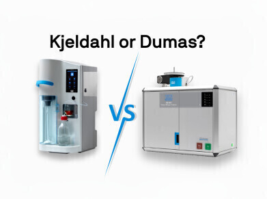 Kjeldahl or Dumas? The right nitrogen and protein analysis for your lab