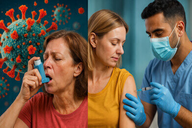 COVID-19 infection linked to higher risk of asthma while vaccine cuts risk of respiratory disease