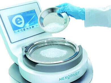 NEXOPART e200 LS air jet sieving machine: Precise bulk material analysis with efficiency and convenience