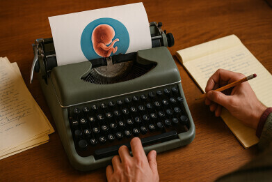 Ghost-writing may have shaped the narrative history of IVF telling the story of the world’s first test-tube baby