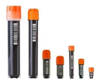 Tri-coded sample tubes deliver secure, traceable storage