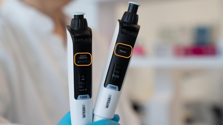 The SWITCH hybrid pipette sets a new standard for ergonomic pipetting